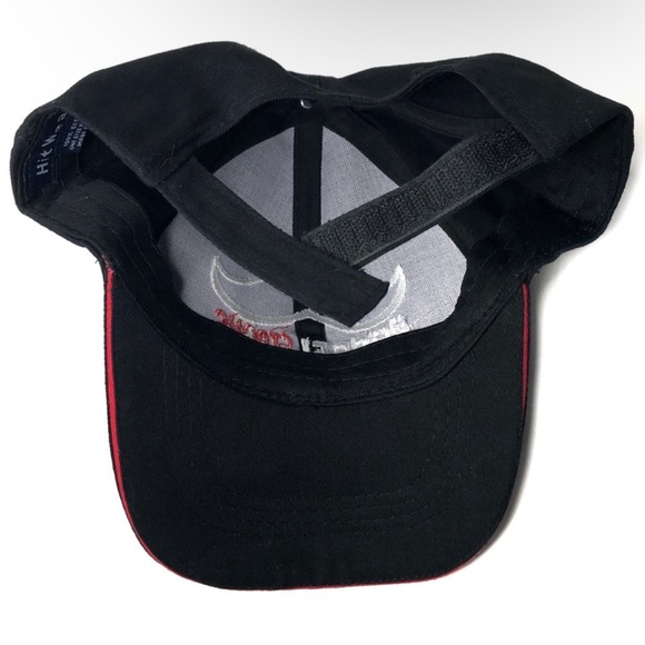 UNLV Runnin Rebels HitWear Black Red Rebelstrong Adjustable Hat Cap - Picture 6 of 6